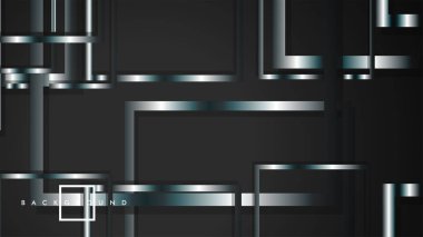 Modern Soyut Vektör Kutusu Arka Plan. beyaz degrade şeritler ile. eps 10 şablonu