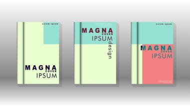 Soyut kitap kapağı düzeninin arka planı. Broşürler, dergiler, vektör şablonları vb. için. Modern tasarımlar Eps 10'da geometrik desenler oluşturur
