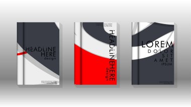 Arka kapak sıvı elemanları ile. Tasarım kavramı kitap. Fütüristik iş düzeni. Dijital poster şablonu. Tasarlamak vektör - eps10