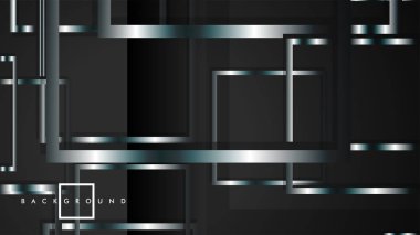 Modern Soyut Vektör Kutusu Arka Plan. beyaz degrade şeritler ile. eps 10 şablonu