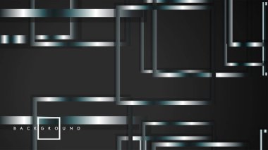 Modern Soyut Vektör Kutusu Arka Plan. beyaz degrade şeritler ile. eps 10 şablonu