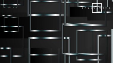 Modern Soyut Vektör Kutusu Arka Plan. beyaz degrade şeritler ile. eps 10 şablonu