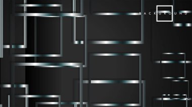 Modern Soyut Vektör Kutusu Arka Plan. beyaz degrade şeritler ile. eps 10 şablonu