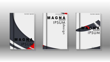 Arka kapak sıvı elemanları ile. Tasarım kavramı kitap. Fütüristik iş düzeni. Dijital poster şablonu. Tasarlamak vektör - eps10