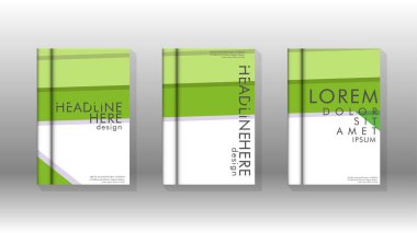 Kapak kitabı kavramı soyut geometrik arka plan renk ve şekillerin bir kombinasyonu ile