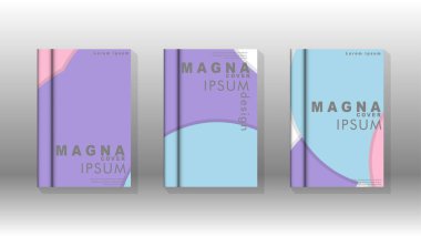 Minimal vektör tasarımı kapsar. Yuvarlak şekiller kompozisyon. Eps10 vektör şablonu