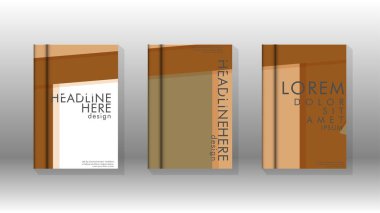 Kapak kitabı kavramı soyut geometrik arka plan renk ve şekillerin bir kombinasyonu ile