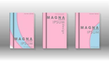 Kurumsal iş yıllık rapor kitap kapağı broşür el ilanı posteri için soyut düşük daire şekil arka plan. Eps10 vektör şablonu