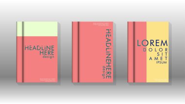 Soyut kitap kapağı düzeninin arka planı. Broşürler, dergiler, vektör şablonları vb. için. Modern tasarımlar Eps 10'da geometrik desenler oluşturur