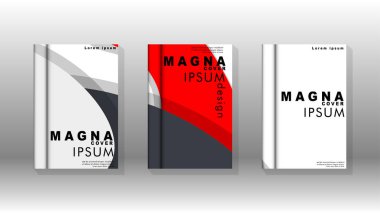 Arka kapak sıvı elemanları ile. Tasarım kavramı kitap. Fütüristik iş düzeni. Dijital poster şablonu. Tasarlamak vektör - eps10