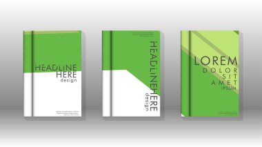 Kapak kitabı kavramı soyut geometrik arka plan renk ve şekillerin bir kombinasyonu ile