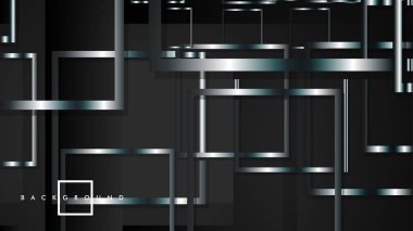 Modern Soyut Vektör Kutusu Arka Plan. beyaz degrade şeritler ile. eps 10 şablonu