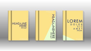 Soyut kitap kapağı düzeninin arka planı. Broşürler, dergiler, vektör şablonları vb. için. Modern tasarımlar Eps 10'da geometrik desenler oluşturur