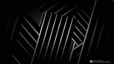 Soyut vektör arka planı. Geometrik Çizgiler