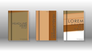 Kapak kitabı kavramı soyut geometrik arka plan renk ve şekillerin bir kombinasyonu ile