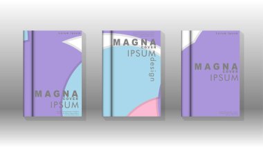 Minimal vektör tasarımı kapsar. Yuvarlak şekiller kompozisyon. Eps10 vektör şablonu