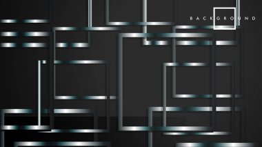 Modern Soyut Vektör Kutusu Arka Plan. beyaz degrade şeritler ile. eps 10 şablonu