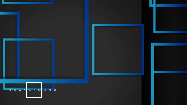 Vector Modern Abstract Squares Backgrounds. с чёрно-зелёным градиентом. eps 10 шаблон — стоковый вектор