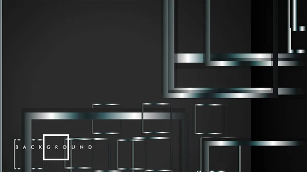 Modern Abstract Vector Box Arrière-plan. avec des bandes de dégradé blanc. Modèle eps 10 — Image vectorielle