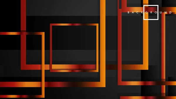 Vector moderne abstracte pleinen achtergronden. met een kleur verloop in zwart en metaal. EPS 10 template — Stockvector