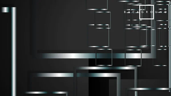 現代の抽象ベクトルボックスの背景。白いグラデーションストリップ付き。eps 10 テンプレート — ストックベクタ