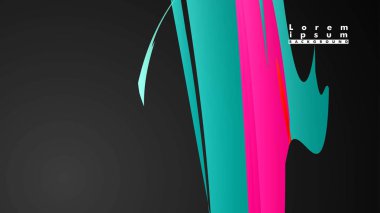 Renkli geometrik arka planlar. Basit form kompozisyonu. Eps10 vektör şablonu