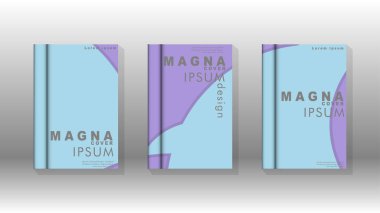 Kurumsal iş yıllık rapor kitap kapağı broşür el ilanı posteri için soyut düşük daire şekil arka plan. Eps10 vektör şablonu