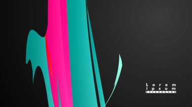 Renkli geometrik arka planlar. Basit form kompozisyonu. Eps10 vektör şablonu