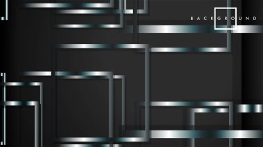 Modern Soyut Vektör Kutusu Arka Plan. beyaz degrade şeritler ile. eps 10 şablonu