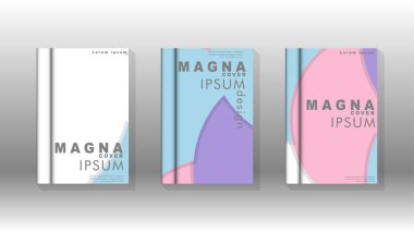 Posterler, kapaklar, broşürler, şirket yıllık iş, vb için soyut daire şekil arka planlar.