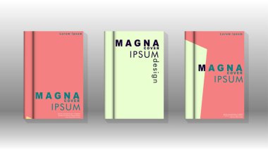Soyut kitap kapağı düzeninin arka planı. Broşürler, dergiler, vektör şablonları vb. için. Modern tasarımlar Eps 10'da geometrik desenler oluşturur