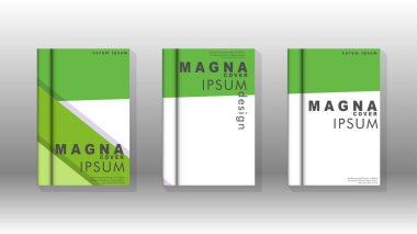 Kapak kitabı kavramı soyut geometrik arka plan renk ve şekillerin bir kombinasyonu ile