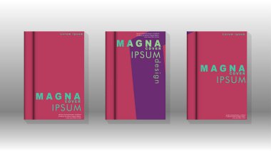 Soyut kitap kapağı düzeninin arka planı. Broşürler, dergiler, vektör şablonları vb. için. Modern tasarımlar Eps 10'da geometrik desenler oluşturur