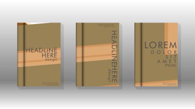 Kapak kitabı kavramı soyut geometrik arka plan renk ve şekillerin bir kombinasyonu ile