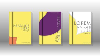 Minimal vektör tasarımı kapsar. Yuvarlak şekiller kompozisyon. Eps10 vektör şablonu