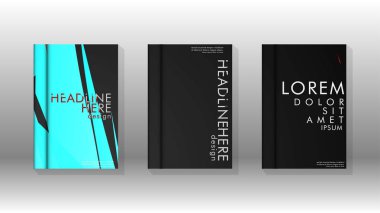 Kitap Kapağı renkli geometrik arka planlar.