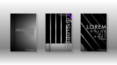 Geometrik tasarım arka planlı kapak kitabı.