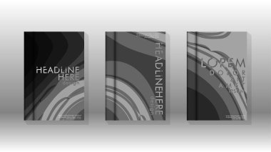 Geometrik tasarım arka planlı kapak kitabı.