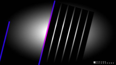 Soyut vektör arkaplanı. Geometrik Çizgiler - Yaratıcı ve İlham Tasarımı