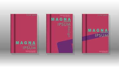 Soyut kitap kapağı düzeninin arka planı. Broşürler, dergiler, vektör şablonları vb. için. Modern tasarımlar Eps 10'da geometrik desenler oluşturur