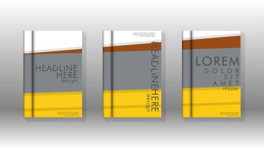 Kapak kitabı kavramı soyut geometrik arka plan renk ve şekillerin bir kombinasyonu ile