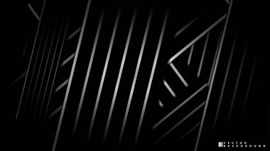 Soyut vektör arka planı. Geometrik Çizgiler