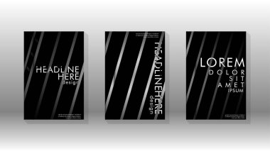 Geometrik tasarım arka planlı kapak kitabı.