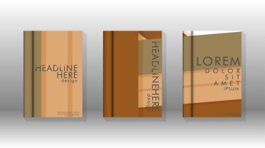 Kapak kitabı kavramı soyut geometrik arka plan renk ve şekillerin bir kombinasyonu ile