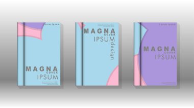 Minimal vektör tasarımı kapsar. Yuvarlak şekiller kompozisyon. Eps10 vektör şablonu