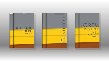 Kapak kitabı kavramı soyut geometrik arka plan renk ve şekillerin bir kombinasyonu ile