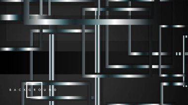 Modern Soyut Vektör Kutusu Arka Plan. beyaz degrade şeritler ile. eps 10 şablonu