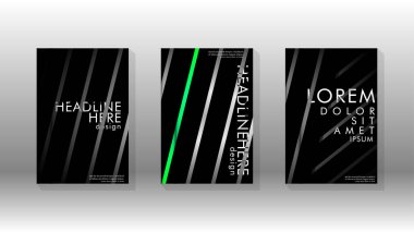 Geometrik tasarım arka planlı kapak kitabı.