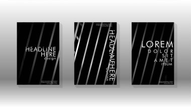 Geometrik tasarım arka planlı kapak kitabı.