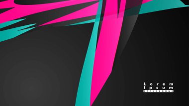 Renkli geometrik arka planlar. Basit form kompozisyonu. Eps10 vektör şablonu